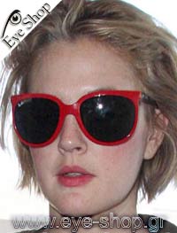 Drew Barrymore wearing Rayban Cats 1000 Sunglasses model 4126 CATS 1000 color 6432R5