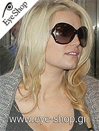  Jessica Simpson wearing sunglasses Gucci 3509