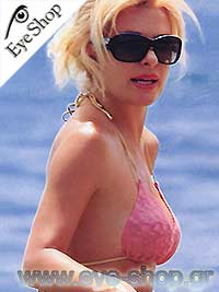  Eleni-Menegaki wearing sunglasses Tiffany 4016b