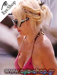  Eleni-Menegaki wearing sunglasses Tiffany 4016b