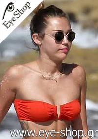 Miley Cyrus wearing Rayban Sunglasses model 3447 color 002/4W