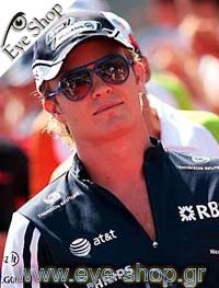  Nico-Rosberg wearing sunglasses RayBan 4125 CATS 5000