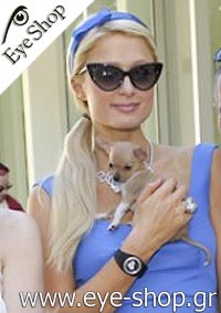  Paris-Hilton wearing sunglasses Tom Ford Nikita TF 173