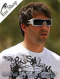  Timo-Glock wearing sunglasses Oakley OIL RIG