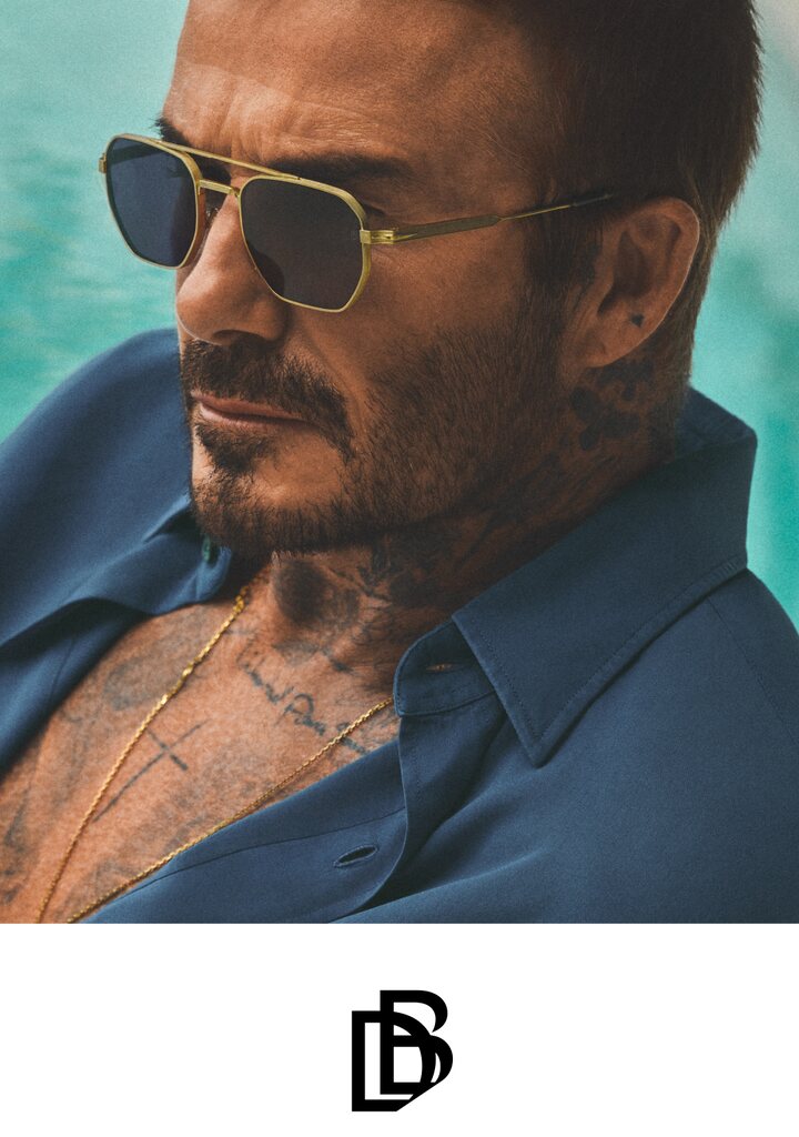 David Beckham DB 1229S — men's sunglasses with vintage line, Eye-Shop