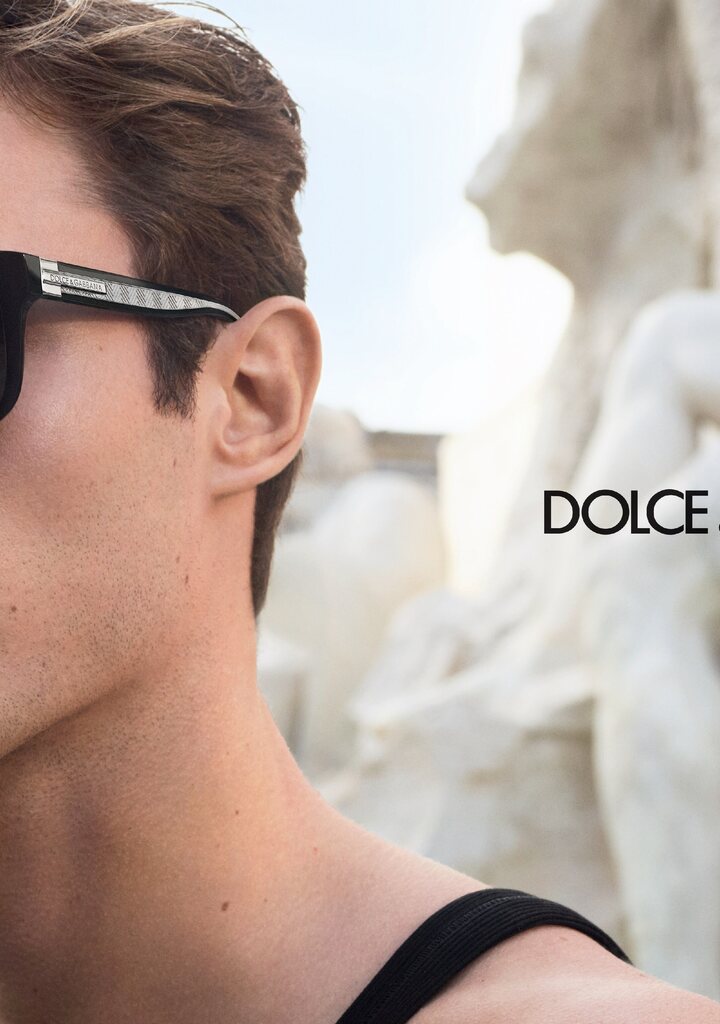 Dolce & Gabbana DG4545 — men's square sunglasses, Eye-Shop