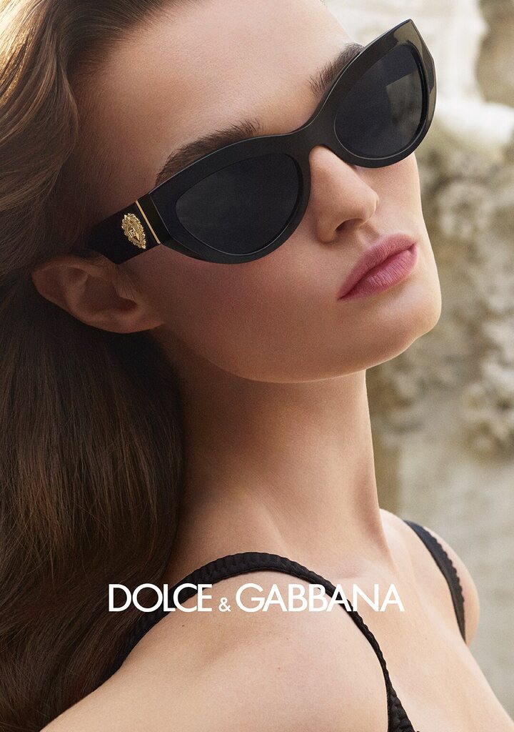 Dolce & Gabbana DG4536 — cat-eye sunglasses with acetate frame, new collection 2026