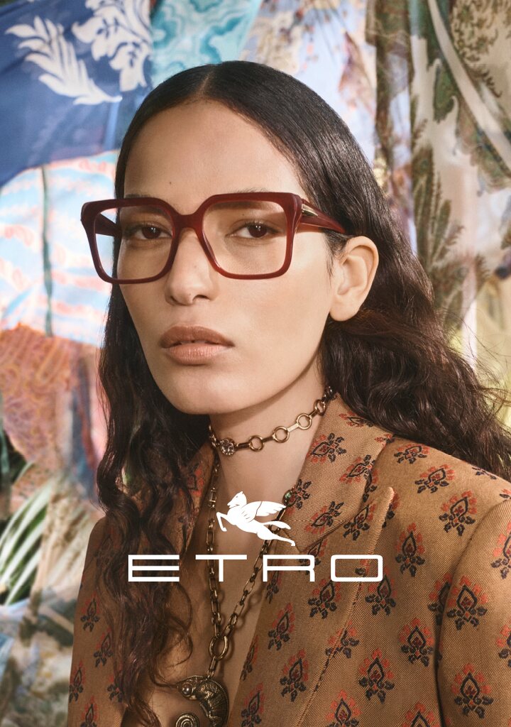 Etro 0135 — eyewear frames with paisley signature