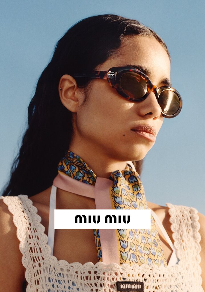 Miu Miu SS26 — New Sunglasses with Refined Femininity                                                                                                                                                                                                      — MIU-MIU