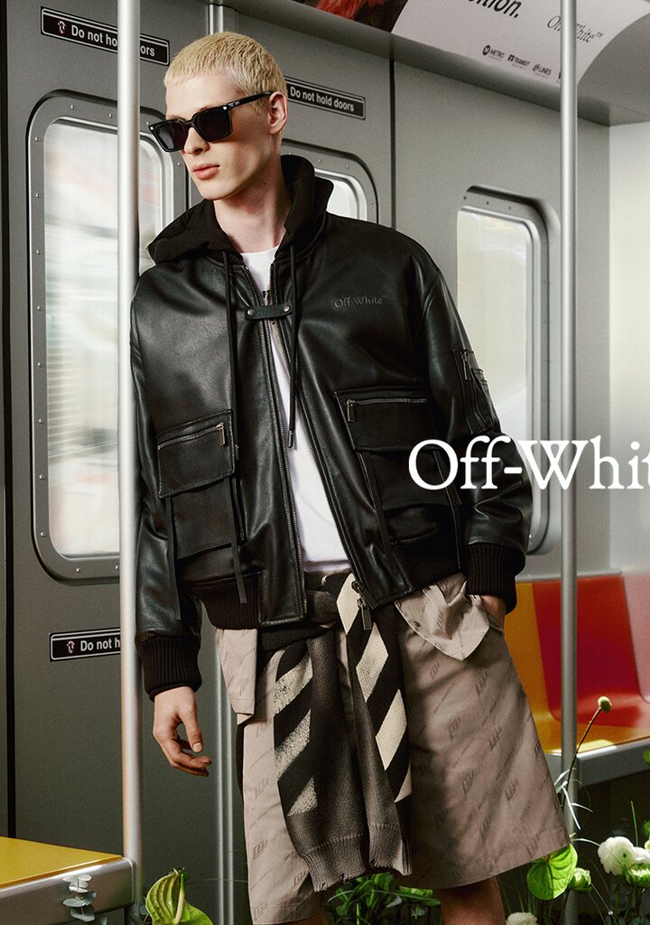 Off-White SS26 — oversized square sunglasses in premium acetate, Eye-Shop