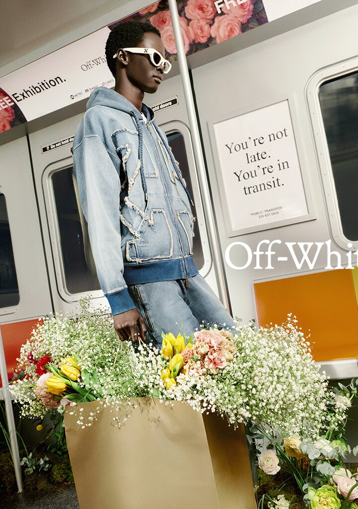 Off-White Archive SS26 — sunglasses with the brand's signature graphics, Eye-Shop
