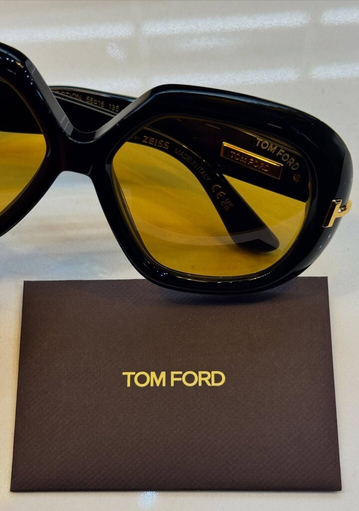 Tom Ford — butterfly sunglasses with yellow lenses, Icon Collection, Eye-Shop