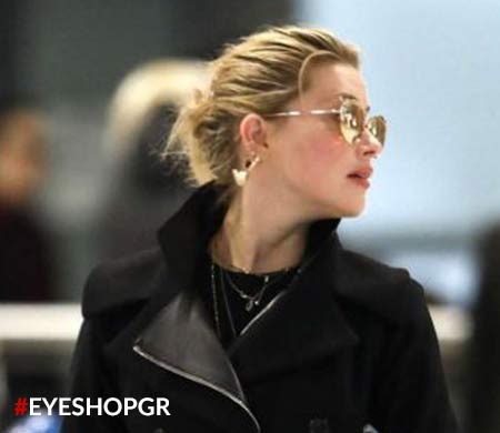 Amber Heard wearing Michael Kors sunglasses                                                                                                                                                                                                                — MICHAEL-KORS