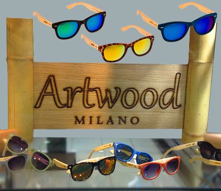 Ξύλινα γυαλιά ηλίου Artwood-Milano