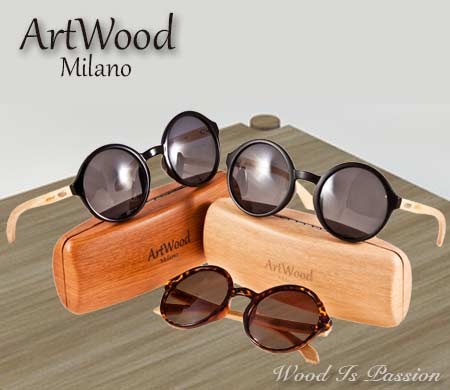 Ξύλινα γυαλιά ηλίου Artwood-Milano