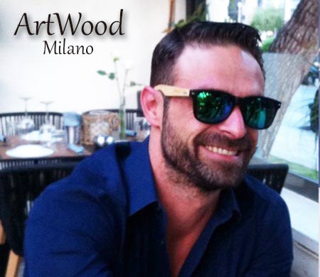 Ξύλινα γυαλιά ηλίου Artwood-Milano