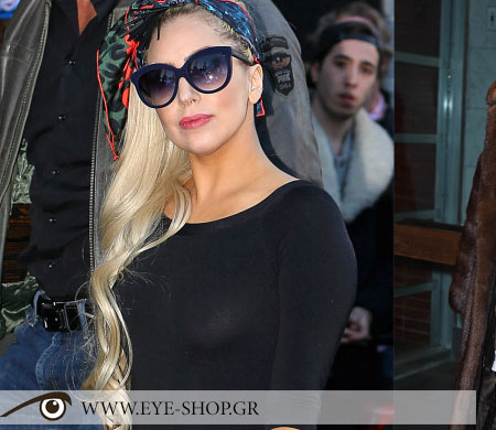 Lady Gaga and Rihanna wearing Italia Independent velvet                                                                                                                                                                                                    — ITALIA-INDEPENDENT