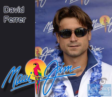 O David Ferrer με Maui Jim sunglasses..                                                                                                                                                                                                                    — MAUI-JIM