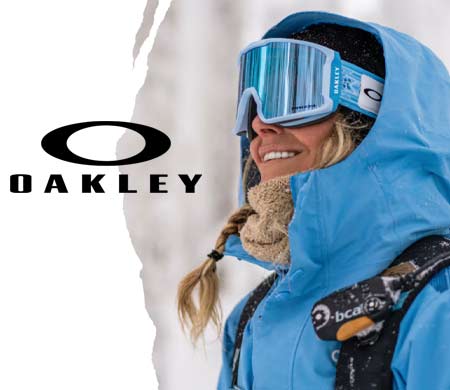 New 2022 models of ski and snowboard goggles with Oakley Prizm lenses