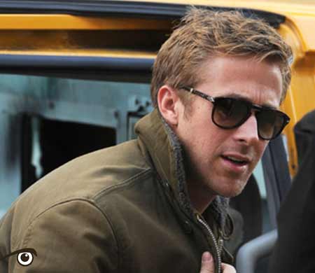 Ryan Goshling wearing Persol sunglasses                                                                                                                                                                                                                    — PERSOL