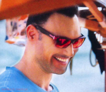 Tzimis Stathakostopoylos wearing Von Zipper sunglasses                                                                                                                                                                                                     — VON-ZIPPER