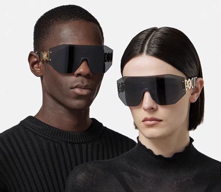 Versace Medusa 95 Mask Sunglasses