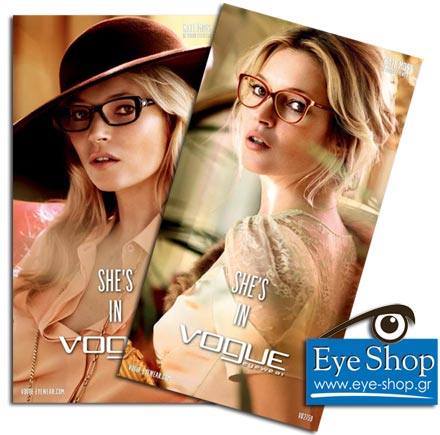 Vogue eyewear with Kate Moss. Collection                                                                                                                                                                                                                   — VOGUE