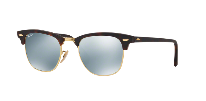 Rayban 3016 Clubmaster 114530 sil 360 view