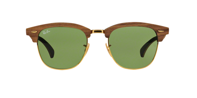 Rayban Clubmaster Wood 3016M 11824E 360 View