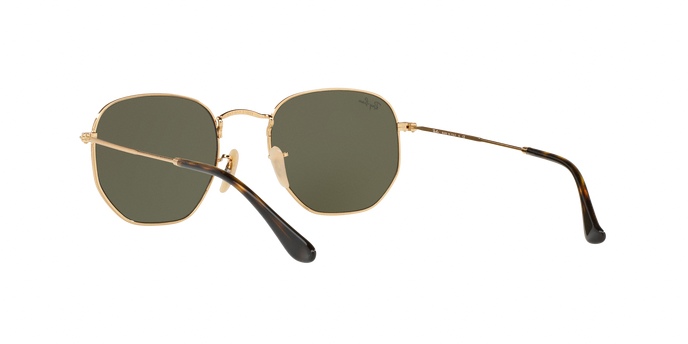 Rayban 3548N 001/30 Hex 360 view