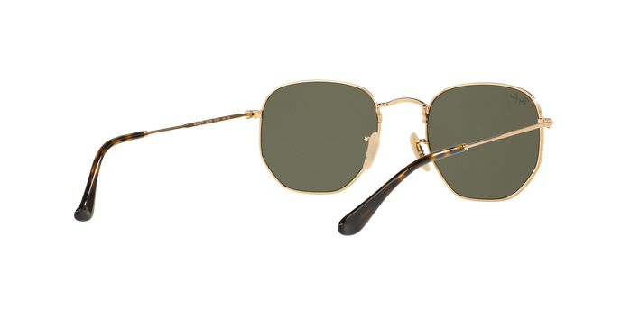 Rayban 3548N 001/30 Hex 360 view
