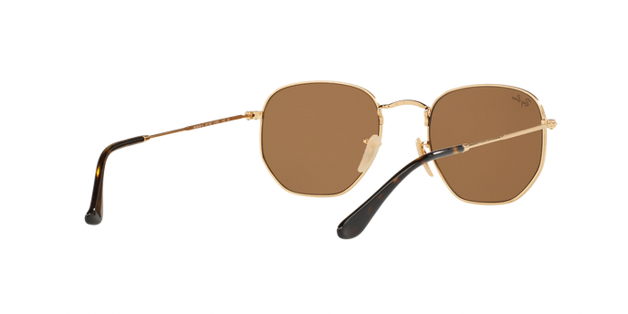 Rayban 3548N 001/93 Hex 360 view