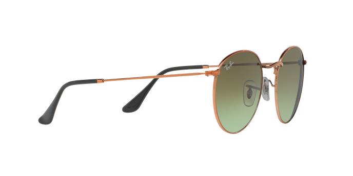 Rayban 3447 ROUND METAL 9002A6 360 view