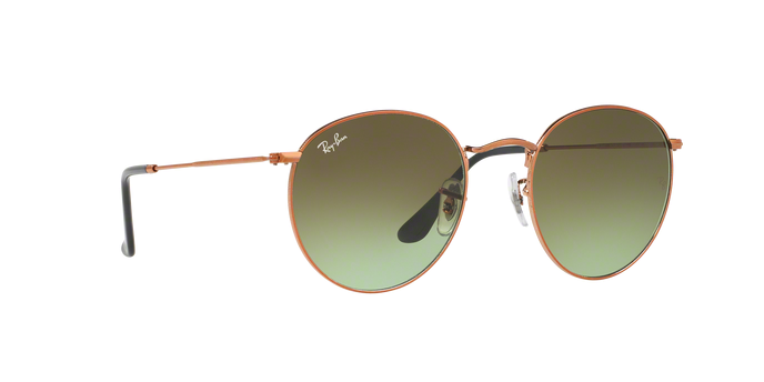 Rayban 3447 ROUND METAL 9002A6 360 view