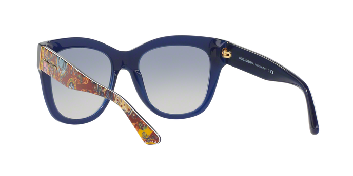 SUNGLASSES DOLCE-GABBANA 4270 blue gradient and 100% UV 55mm DOLCE GABBANA 4270 303619 55 | SUNGLASSES Women EyeShop main image 3
