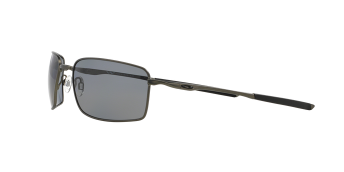 Oakley Square Wire 4075 04 Grey Polarize 60 Sunglasses Men Eyeshop
