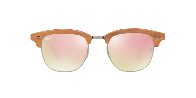 Rayban Clubmaster Wood 3016M 12197O 360 View