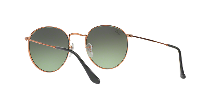 Rayban 3447 ROUND METAL 9002A6 360 view