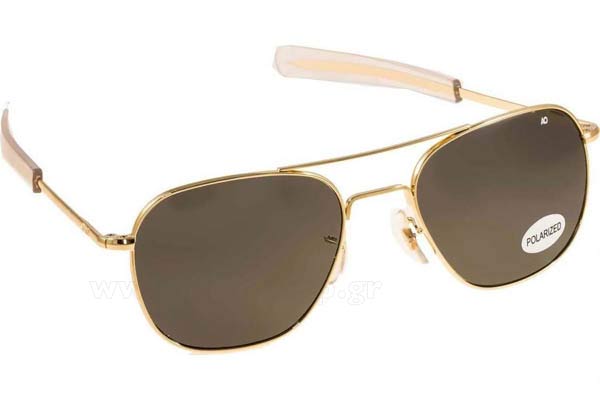 Sunglasses American Optical ORIGINAL PILOT GOLD POLARIZED