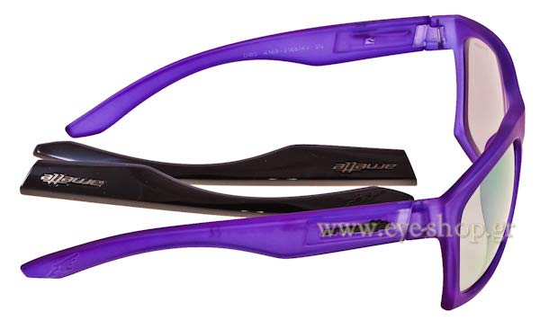 Arnette model DIBS 4169 color 2168/4V Fuzzy Translucent Purple Violet