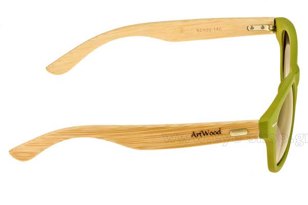 Artwood Milano model Bambooline 1 MP200 color Green - bamboo temples