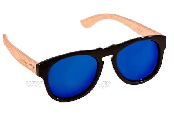Sunglasses Artwood Milano Steve 60 Black BlueMirror Polarized Cat4