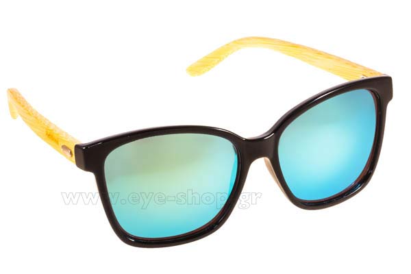 Sunglasses Artwood Milano Veronica Blk LightGreenMirror Cat3