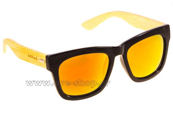 Sunglasses Artwood Milano Dreamer Blk OrangeMirror Cat3