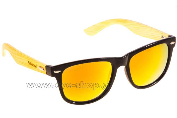 Sunglasses Artwood Milano COOL Blk OrangeMirror Cat3