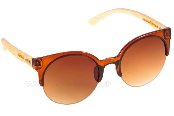 Sunglasses Artwood Milano Retrosuper Brown Honey