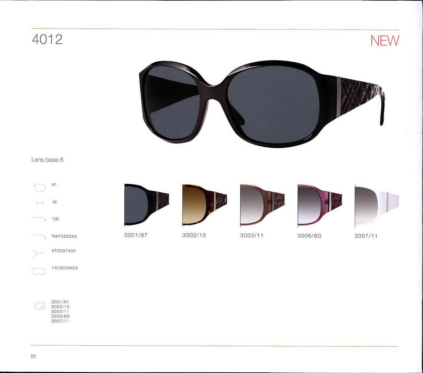 Sunglasses Burberry 4012 300213