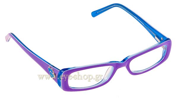 Sunglasses Bliss AK98 D purple clear blue