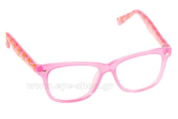Sunglasses Bliss PK1 A Clear Milk Hot Pink