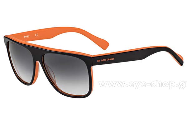 Boss Orange model BO 0145S color SPI  (JJ)	BRGN ORNG (GREY SF)